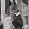Ellen Holly and Bill Gunn in the stage production Moon on a Rainbow Shawl