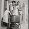Vinnette Carroll and Robert Earl Jones in the stage production Moon on a Rainbow Shawl