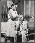 Vinnette Carroll and Robert Earl Jones in the stage production Moon a Rainbow Shawl