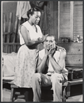Vinnette Carroll and Robert Earl Jones in the stage production Moon on a Rainbow Shawl