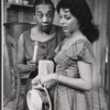Vinnette Carroll and Ellen Holly in the stage production Moon on a Rainbow Shawl