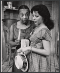 Vinnette Carroll and Ellen Holly in the stage production Moon on a Rainbow Shawl