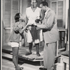 Vinnette Carroll, Robert Earl Jones and unidentified [left] in the stage production Moon a Rainbow Shawl
