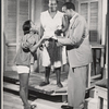Vinnette Carroll, Robert Earl Jones and unidentified [left] in the stage production Moon on a Rainbow Shawl
