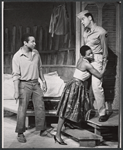 Cicely Tyson, Peter Owens and unidentified [left] in the stage production Moon on a Rainbow Shawl