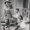 Cicely Tyson, James Earl Jones and unidentified in the stage production Moon a Rainbow Shawl