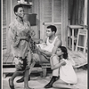 Cicely Tyson, James Earl Jones, and unidentified in the stage production Moon on a Rainbow Shawl