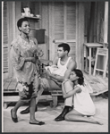 Cicely Tyson, James Earl Jones, and unidentified in the stage production Moon on a Rainbow Shawl