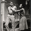 James Earl Jones and Vinnette Carroll in the stage production Moon on a Rainbow Shawl