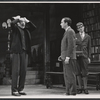 Michael Hordern, Wally Cox and William Hickey in the stage production Moonbirds
