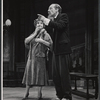 Dorothy Sands and Michael Hordern in the stage production Moonbirds