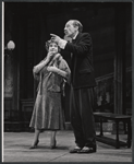 Dorothy Sands and Michael Hordern in the stage production Moonbirds