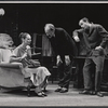 Anne Meacham, Michael Hordern and Wally Cox in the stage production Moonbirds
