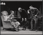 Anne Meacham, Michael Hordern and Wally Cox in the stage production Moonbirds