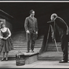 Phyllis Newman, Wally Cox and Michael Hordern in the stage production Moonbirds