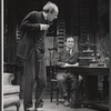 Michael Hordern and Wally Cox in the stage production Moonbirds