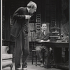 Michael Hordern and Wally Cox in the stage production Moonbirds
