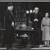 Arthur Malet, Michael Hordern and Anne Meacham in the stage production Moonbirds