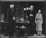 Arthur Malet, Michael Hordern and Anne Meacham in the stage production Moonbirds