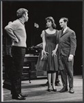 Phyllis Newman and Wally Cox in the stage production Moonbirds