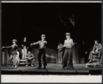 Kimberly Farr [right center] and unidentified others in the stage production Mother Earth