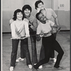 Charlie J. Rodriguez, Rick Podell, Gail Boggs and unidentified in the stage production Mother Earth