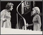Jane Hoffman and Janet Leigh in the stage production Murder Among Friends