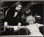 Lewis Arlt and Janet Leigh in the stage production Murder Among Friends