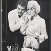 Lewis Arlt and Janet Leigh in the stage production Murder Among Friends