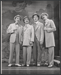 James Ingram, Allan Louw, Byron Mellberg and Jay F. Smith in the touring stage production The Music Man
