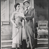 Joan Weldon and Harry Hickox in the touring stage production The Music Man