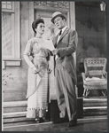 Joan Weldon and Harry Hickox in the touring stage production The Music Man