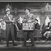Harry Hickox, Forrest Tucker and ensemble in the touring stage production The Music Man