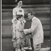 Joan Weldon, Lynn Potter and Forrest Tucker in the touring stage production The Music Man