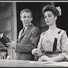 Forrest Tucker and Joan Weldon in the touring stage production The Music Man