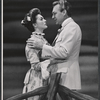 Joan Weldon and Forrest Tucker in the touring stage production The Music Man
