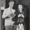 Edward Mulhare and Julie Andrews in the stage production My Fair Lady