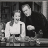 Sally Ann Howes and Edward Mulhare in the stage production My Fair Lady