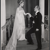 Sally Ann Howes and Edward Mulhare in the stage production My Fair Lady