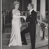 Pamela Charles and Edward Mulhare in the stage production My Fair Lady