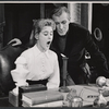 Pamela Charles and Edward Mulhare in the stage production My Fair Lady