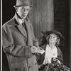 Michael Allinson and Pamela Charles in the stage production My Fair Lady