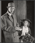 Michael Allinson and Pamela Charles in the stage production My Fair Lady