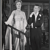Pamela Charles and Michael Allinson in the stage production My Fair Lady