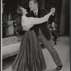 Anne Rogers and Brian Aherne in the 1957 tour of the stage production My Fair Lady