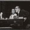 Anne Rogers and Brian Aherne in the 1957 tour of the stage production My Fair Lady