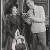 Anne Rogers and Brian Aherne in the 1957 tour of the stage production My Fair Lady