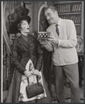 Anne Rogers and Brian Aherne in the 1957 tour of the stage production My Fair Lady