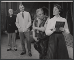 Hugh Dempster, Brian Aherne, Charles Victor and Anne Rogers in the 1957 tour of the stage production My Fair Lady