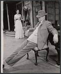 Anne Rogers and Brian Aherne in the 1957 tour of the stage production My Fair Lady